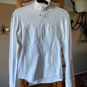 Lululemon white athletic jacket